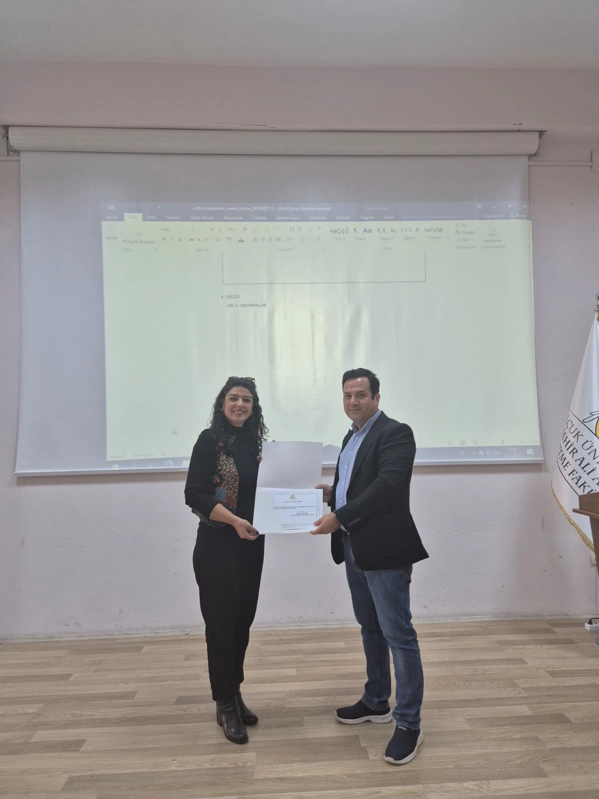 Fakültemiz Öğrencilerine TÜBİTAK 2209-A ve 2209-B Proje Eğitimi Verildi